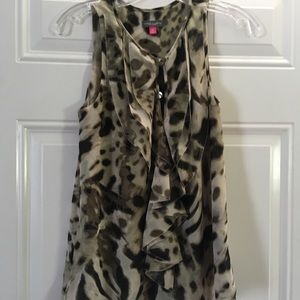 Vince Camino Animal Print Camisole